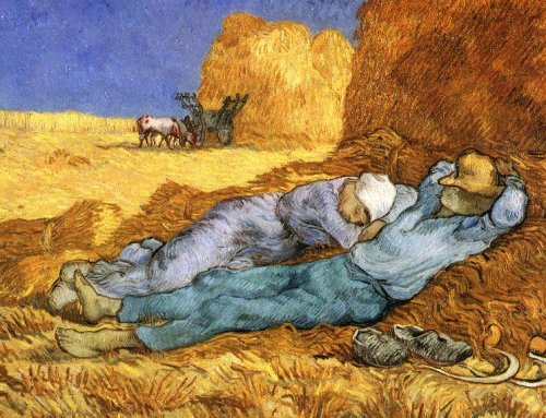 Van Gogh, Le repos